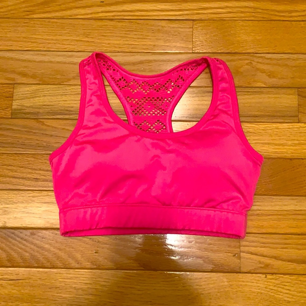 X small zyia bomber bra